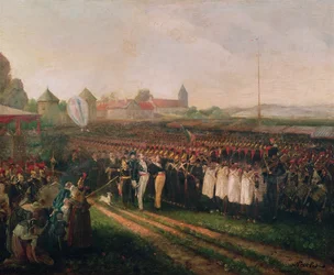 Revisión de la Guardia Nacional y el Cuerpo de Bomberos